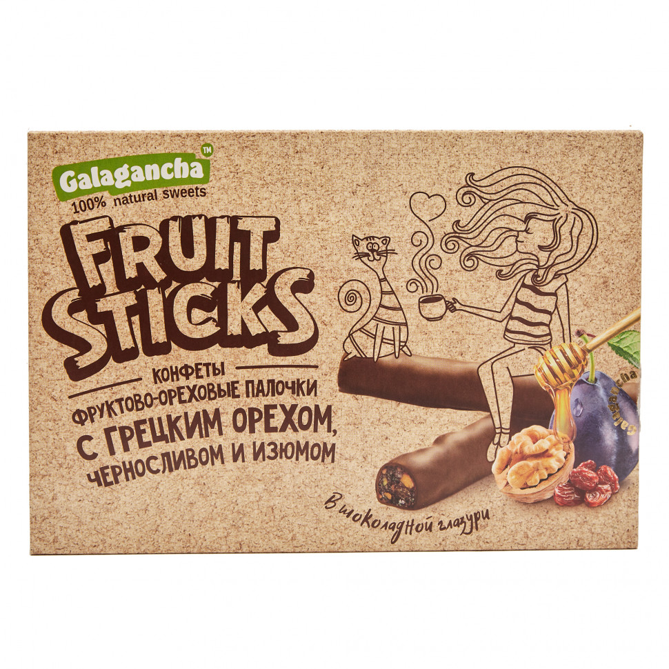  Берестов КРАФТ Fruit Stiсks с черносливом и грецким орехом, 175г в Печоре