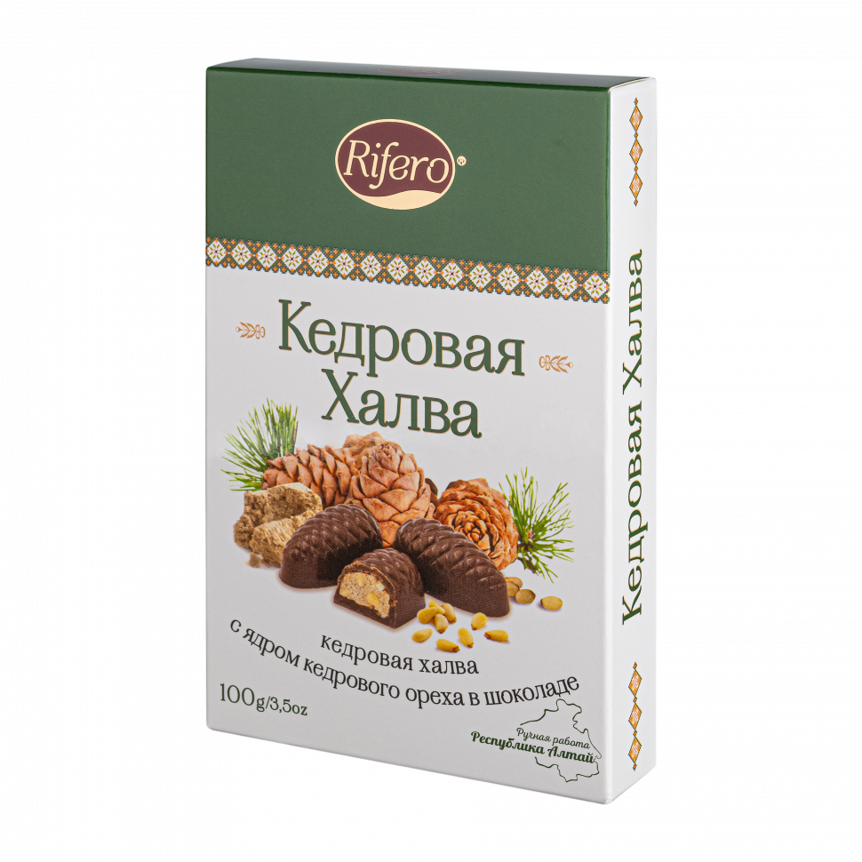  Риф и ко Конфеты "Кедровая халва" 100г   в Печоре