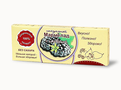  Мармелад натуральный "Ежевика" 140г в Печоре