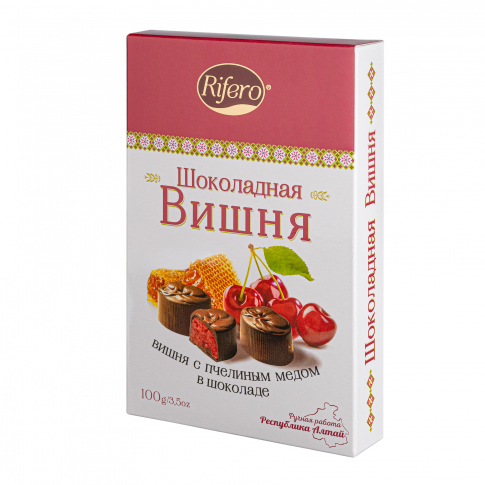  Риф и ко Конфеты "Шоколадная ВИШНЯ" 100г  в Печоре