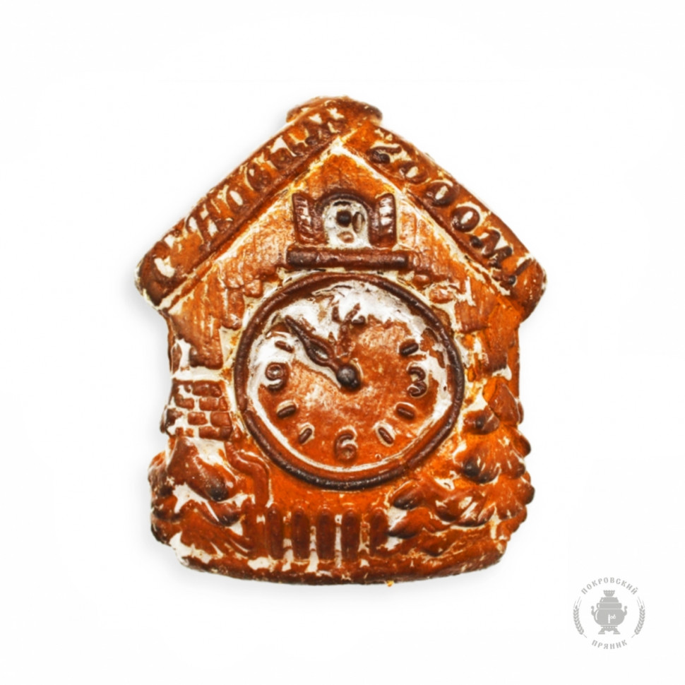 Пряник печатный  Часы, 300г(начинка сгущёнка+орех) в Печоре