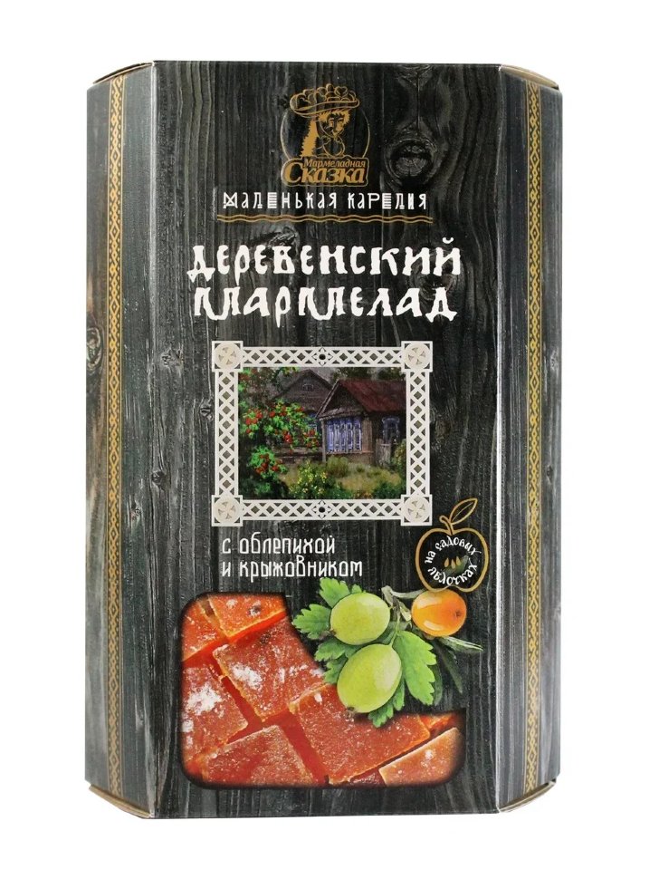  Мармелад деревенский "С крыжовником и облепихой" 300г в Печоре