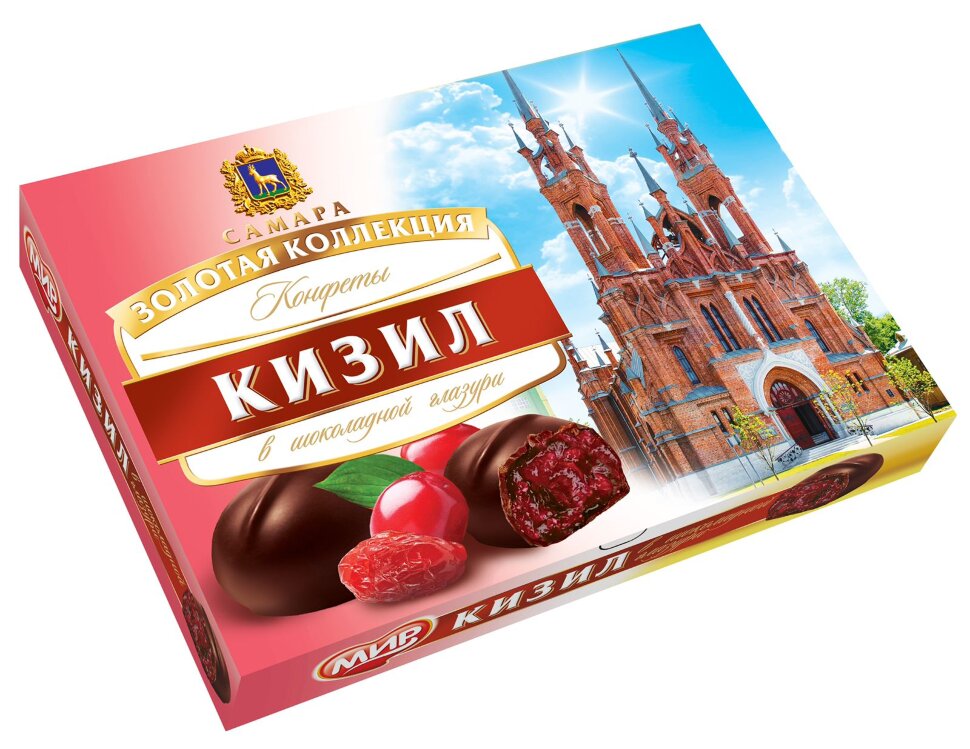  КФ МИР Кизил в шоколадной глазури 160г в Печоре