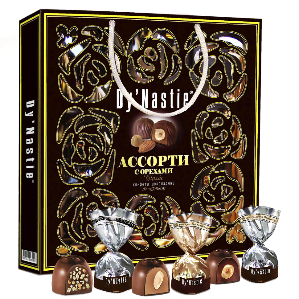  Династия Сумка Конфеты "Классик", 210г      в Печоре